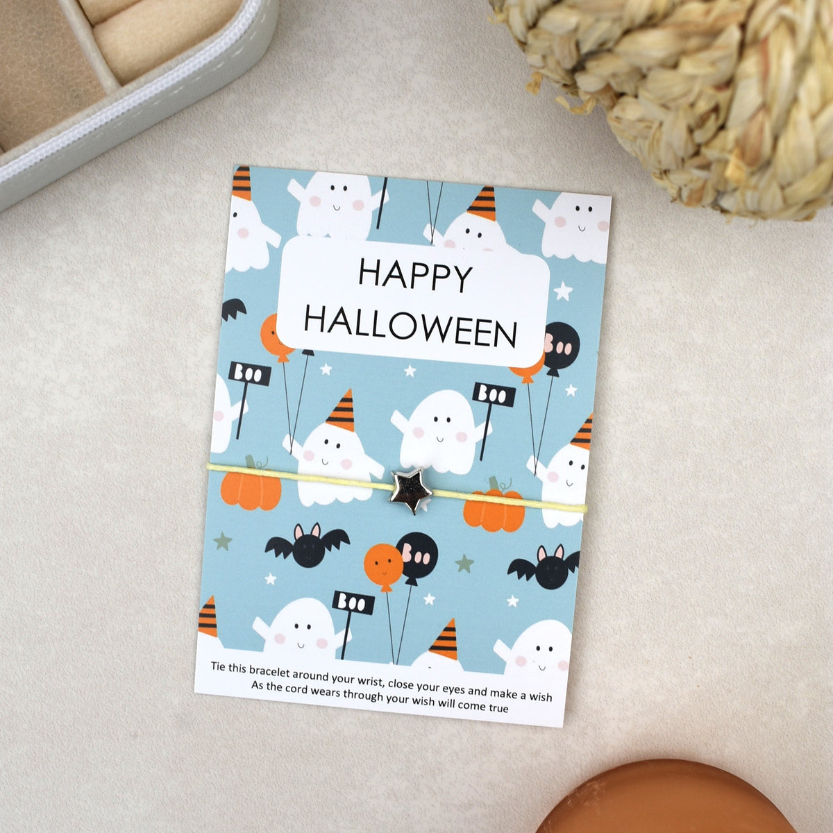 CLEARANCE - Happy Halloween Wish Bracelet (3)