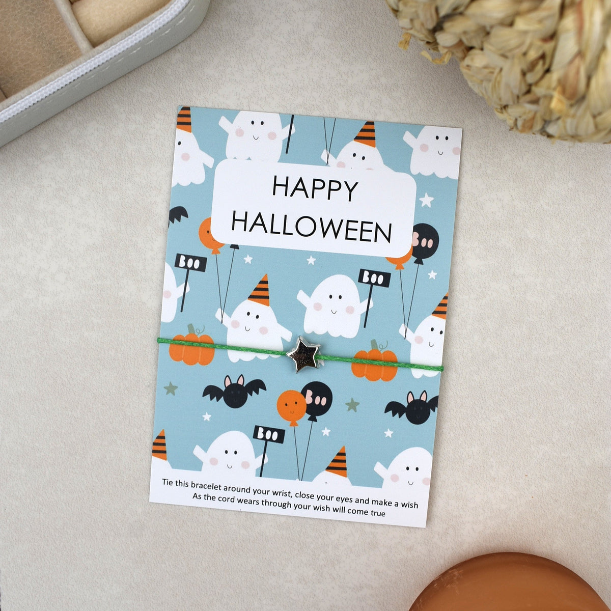 CLEARANCE - Happy Halloween Wish Bracelet (3)
