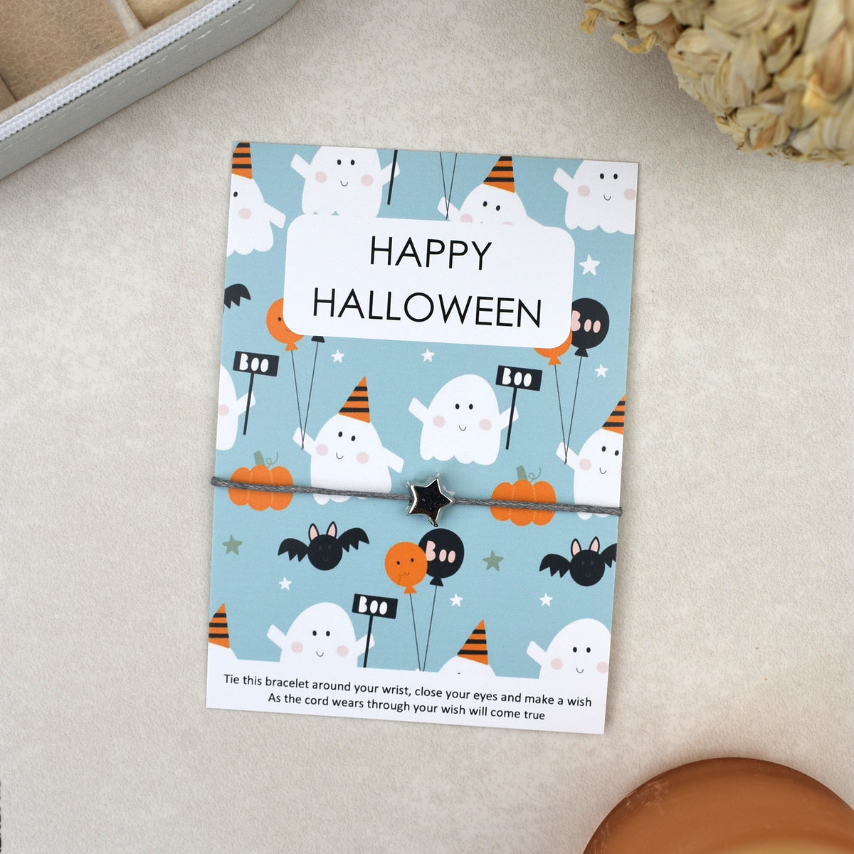 CLEARANCE - Happy Halloween Wish Bracelet (3)