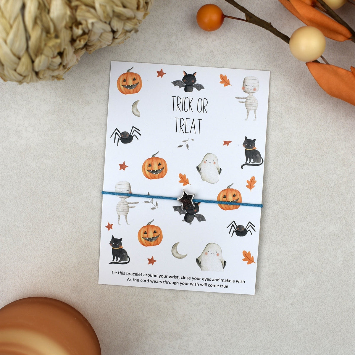CLEARANCE - Trick or Treat Wish Bracelet (5)