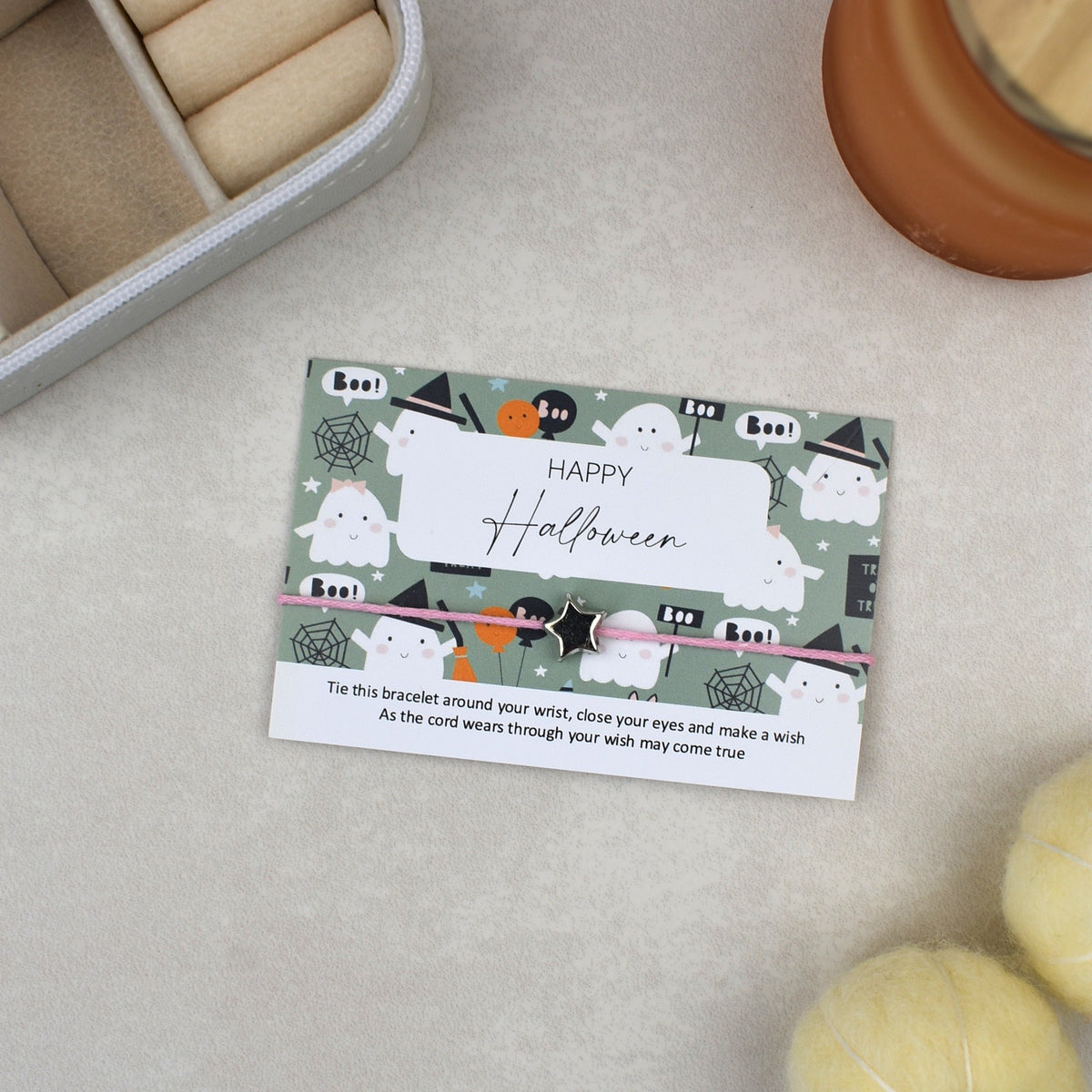 CLEARANCE - Happy Halloween Wish Bracelet (4)