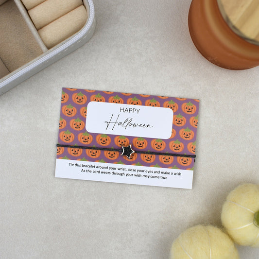 CLEARANCE - Happy Halloween Wish Bracelet (3)