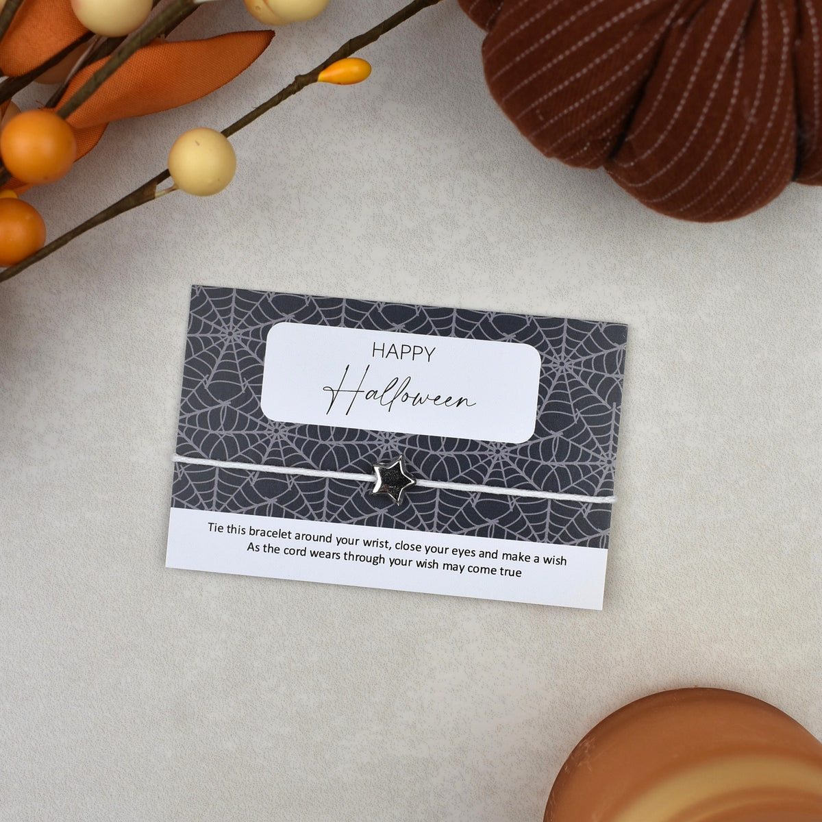 CLEARANCE - Happy Halloween Wish Bracelet (6)