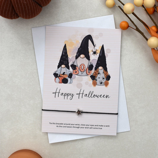 CLEARANCE - Happy Halloween Wish Bracelet
