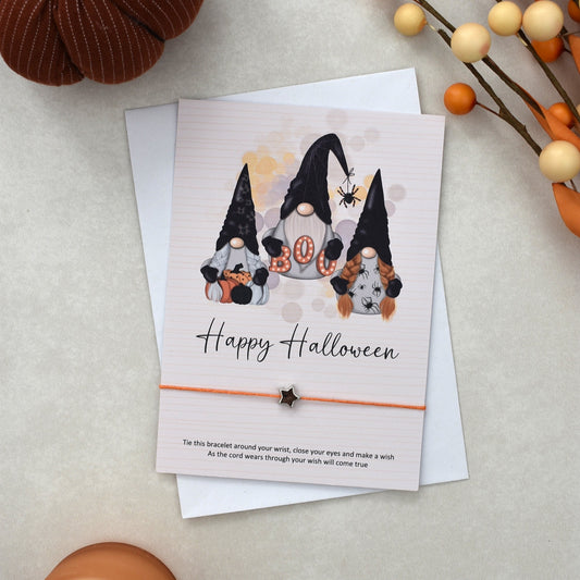 CLEARANCE - Happy Halloween Wish Bracelet
