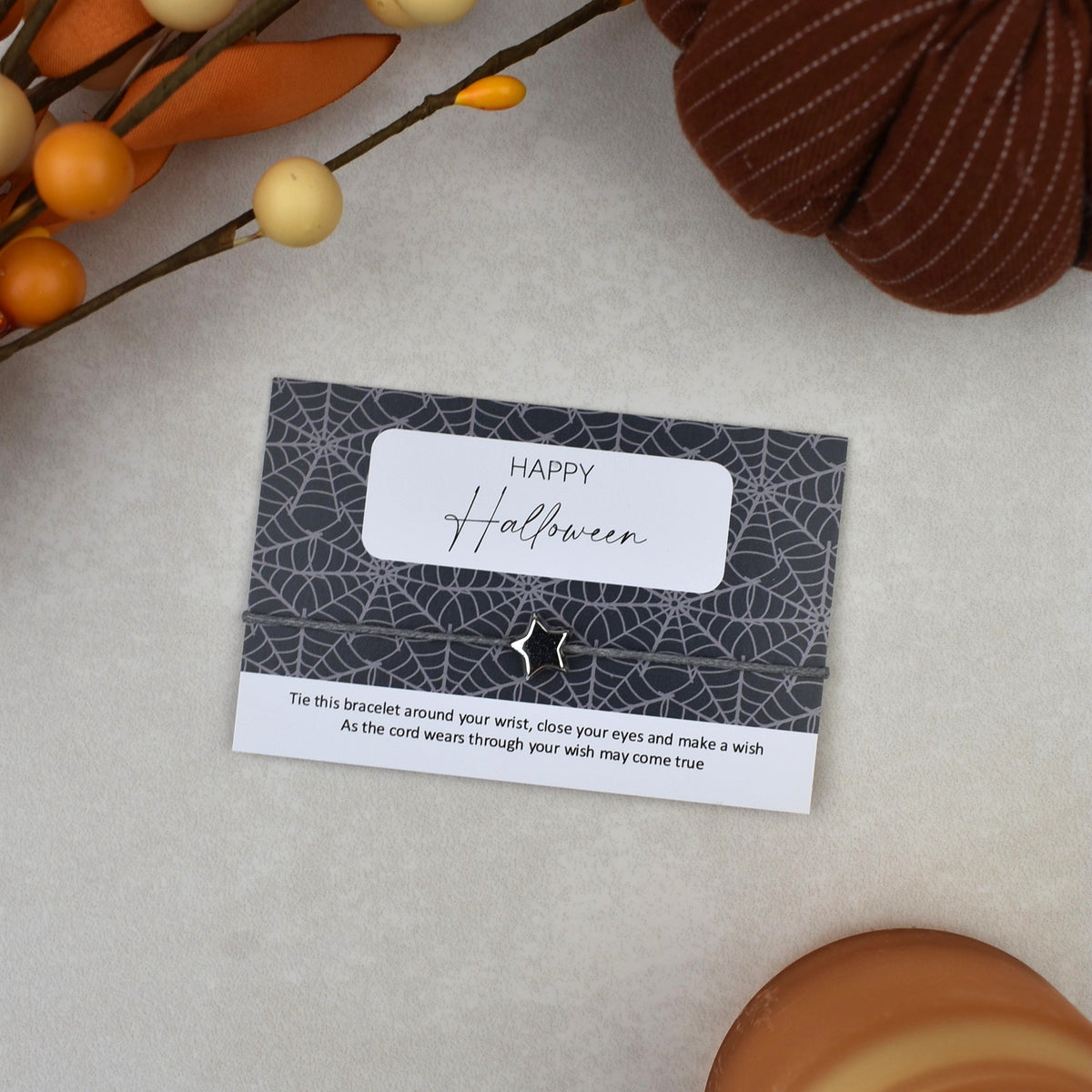 CLEARANCE - Happy Halloween Wish Bracelet (6)