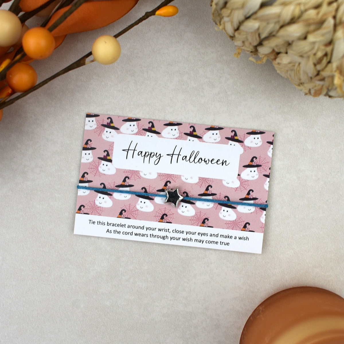 CLEARANCE - Happy Halloween Wish Bracelet (7)