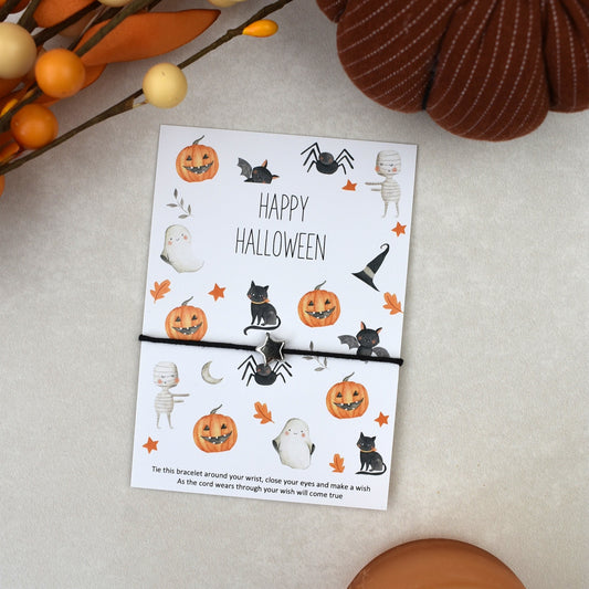 CLEARANCE - Happy Halloween Wish Bracelet (2)
