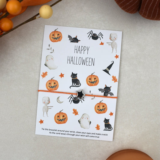 CLEARANCE - Happy Halloween Wish Bracelet (2)