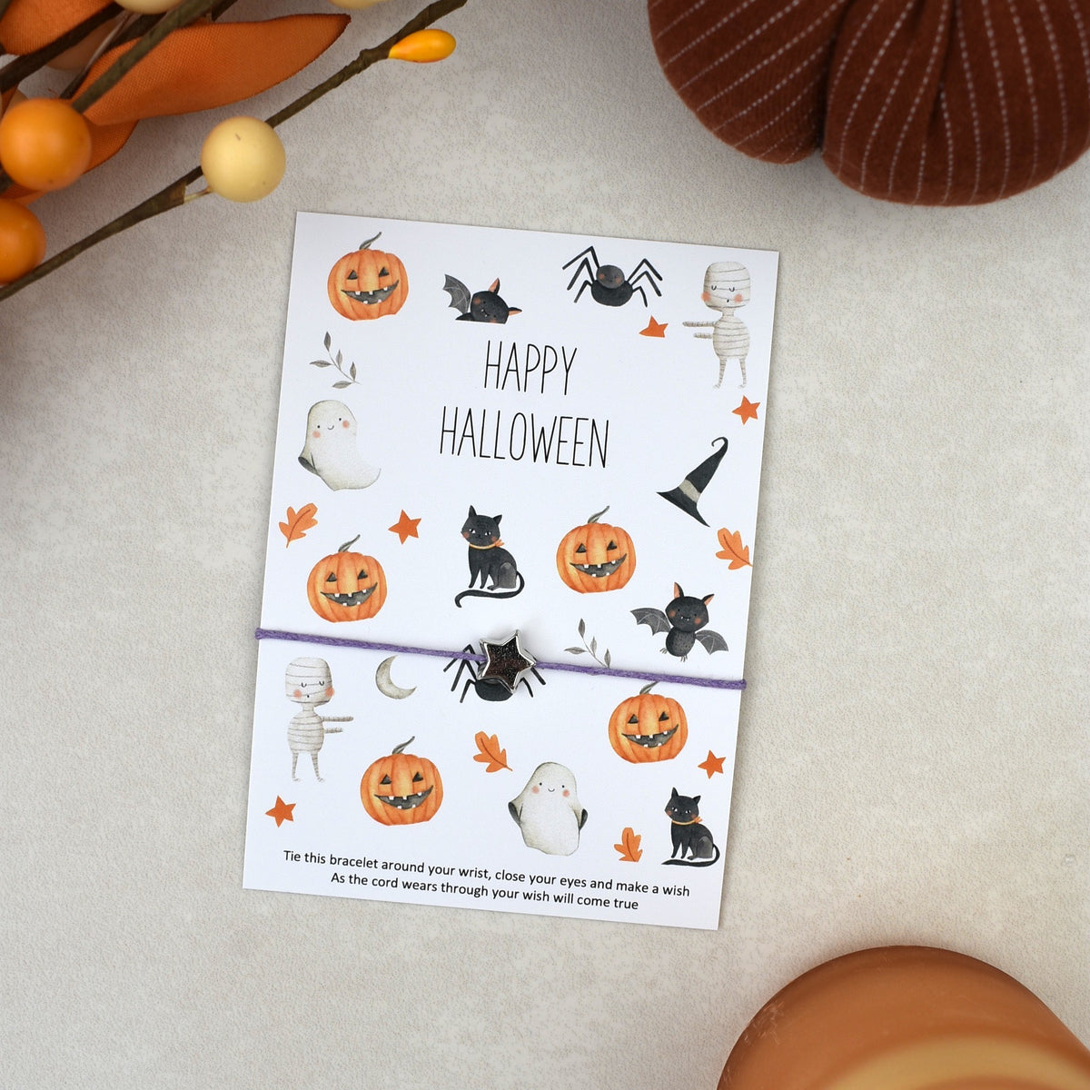 CLEARANCE - Halloween Wish Bracelet Variety Pack (3)