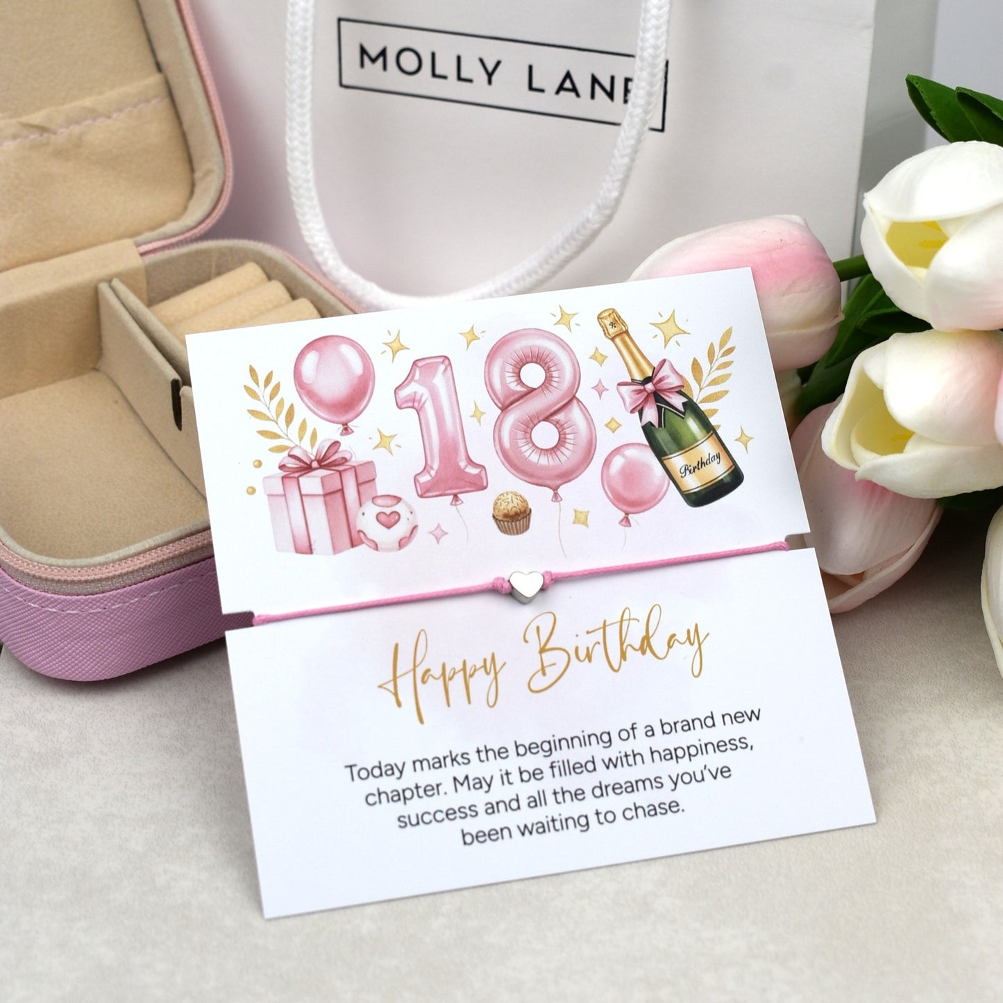 18th Birthday Bracelet | Happy Birthday Gift for Her