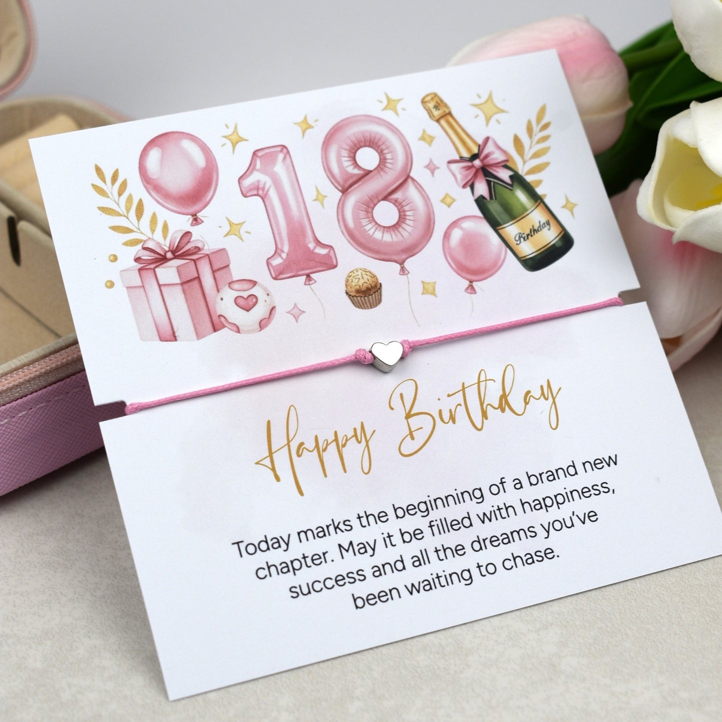 18th Birthday Bracelet | Happy Birthday Gift for Her