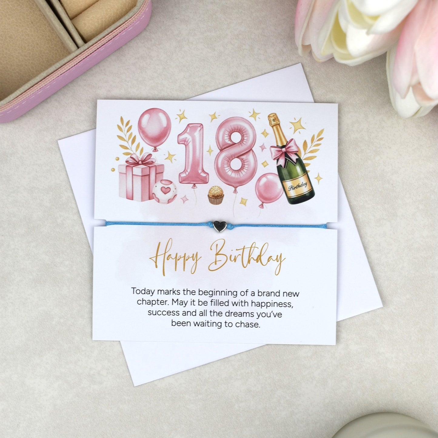 18th Birthday Bracelet | Happy Birthday Gift for Her