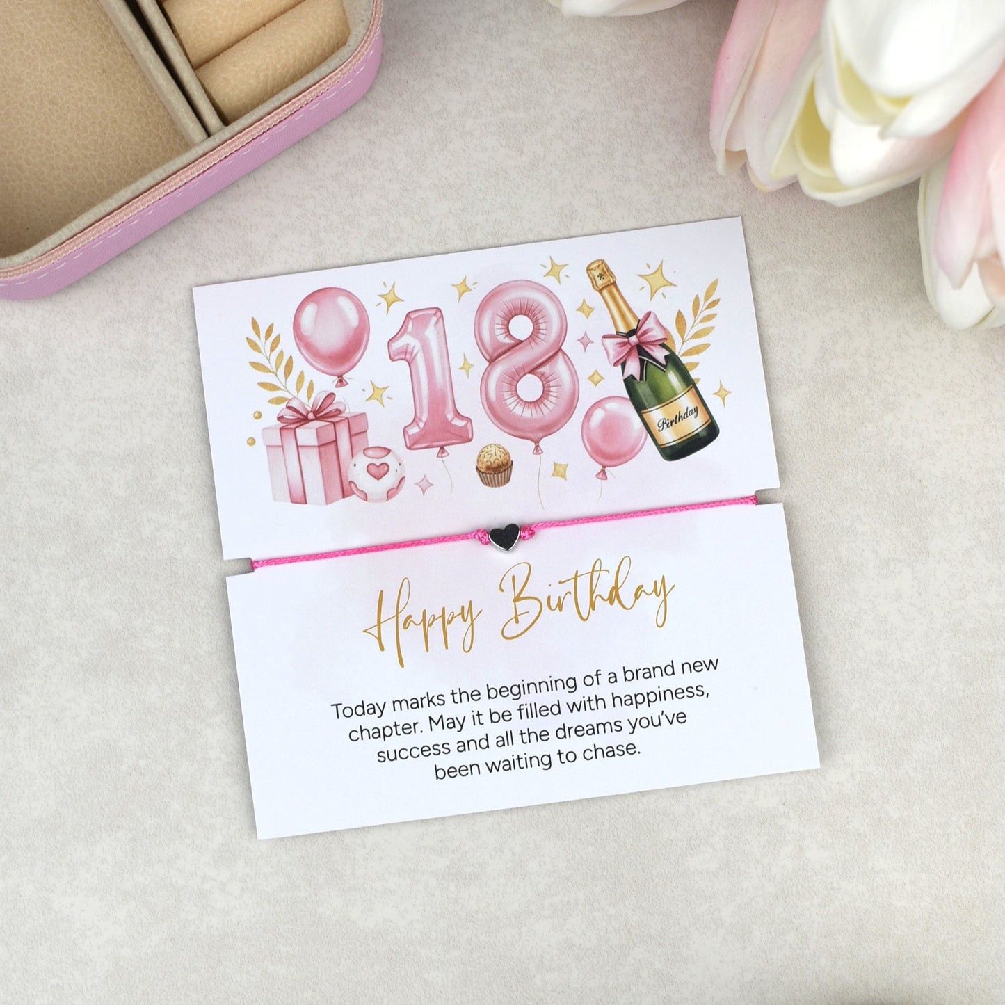 18th Birthday Bracelet | Happy Birthday Gift for Her