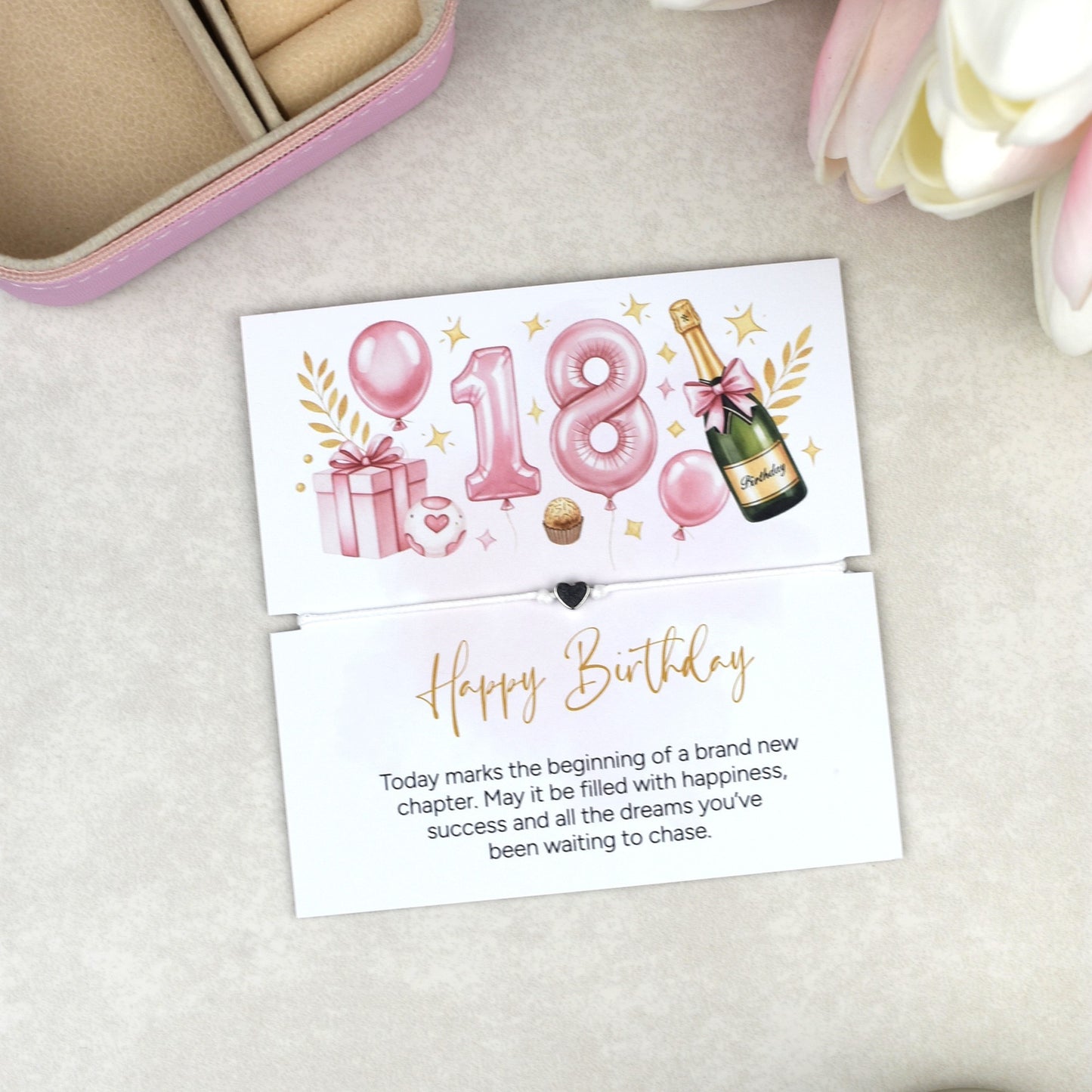 18th Birthday Bracelet | Happy Birthday Gift for Her
