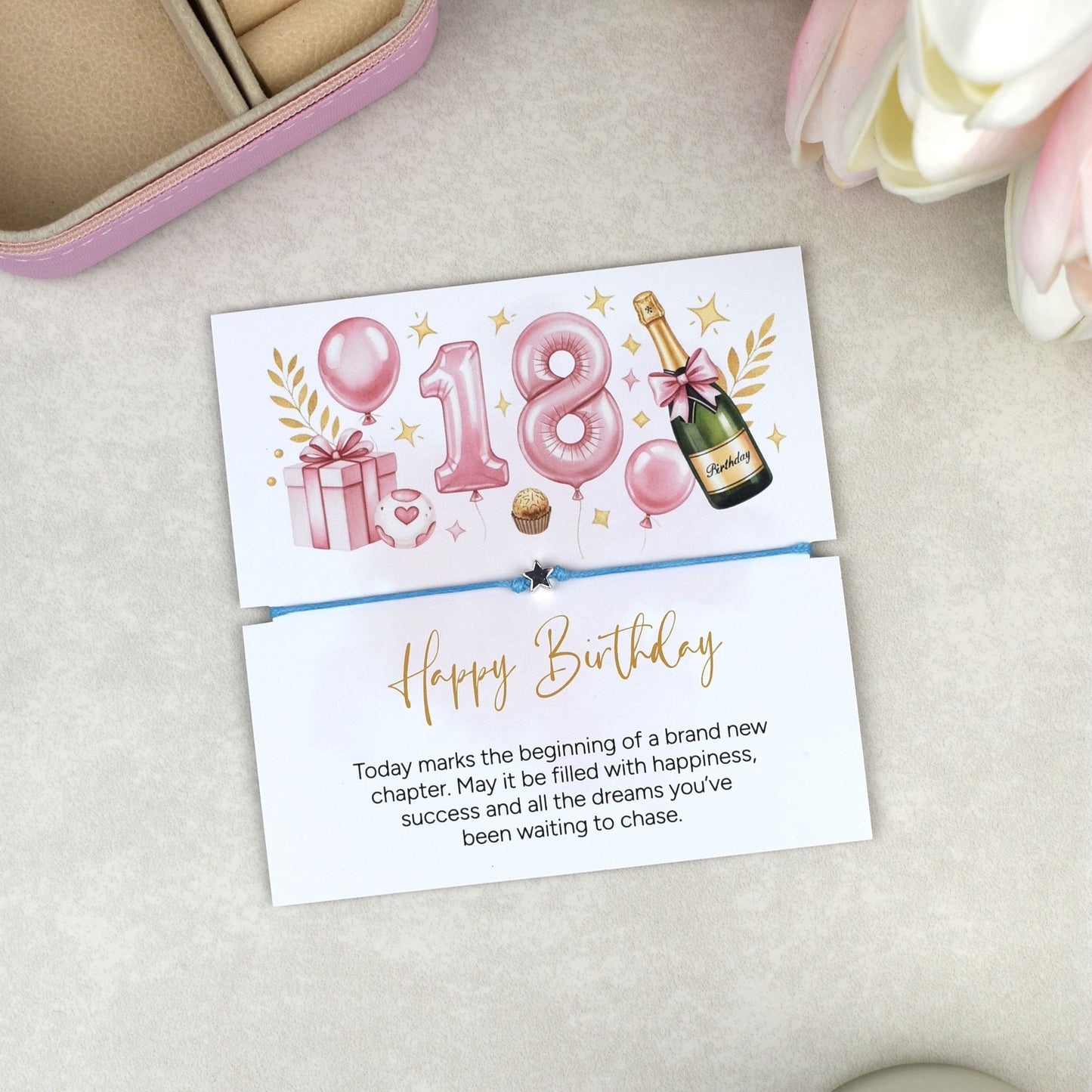18th Birthday Bracelet | Happy Birthday Gift for Her