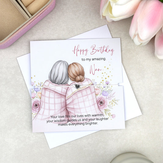 Amazing Nan Birthday Bracelet | Sentimental Gift from Grandchildren