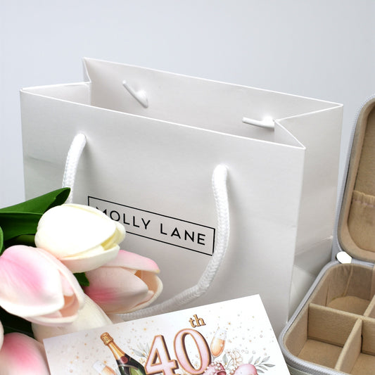 Happy 40th Birthday Bracelet Gift | Forty & Fabulous Milestone Jewellery for Her