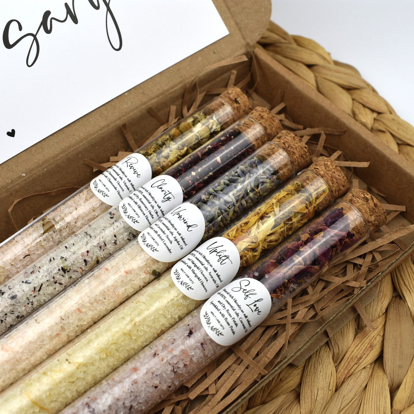 Happy Anniversary Bath Salt Gift Set