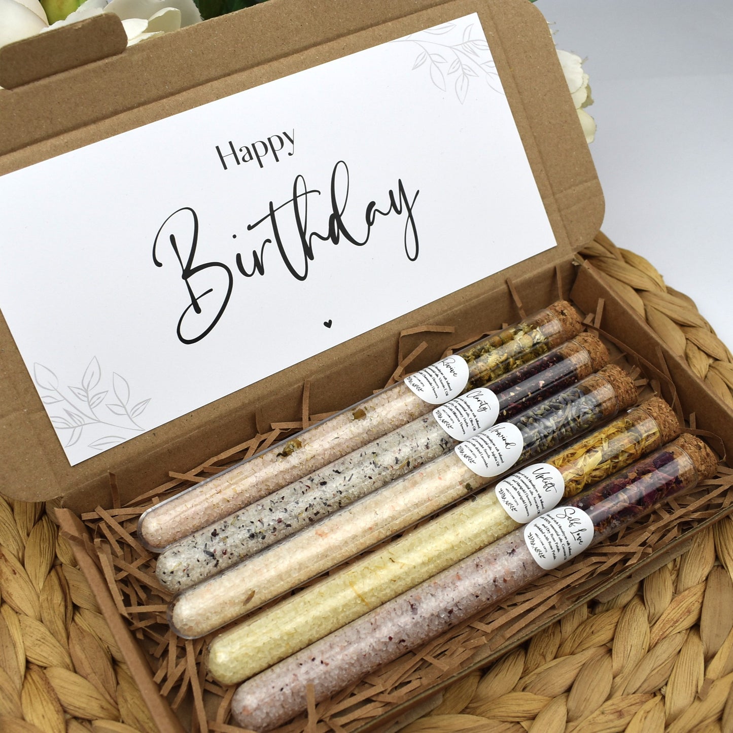Congratulations Baby Boy Bath Salt Gift Set