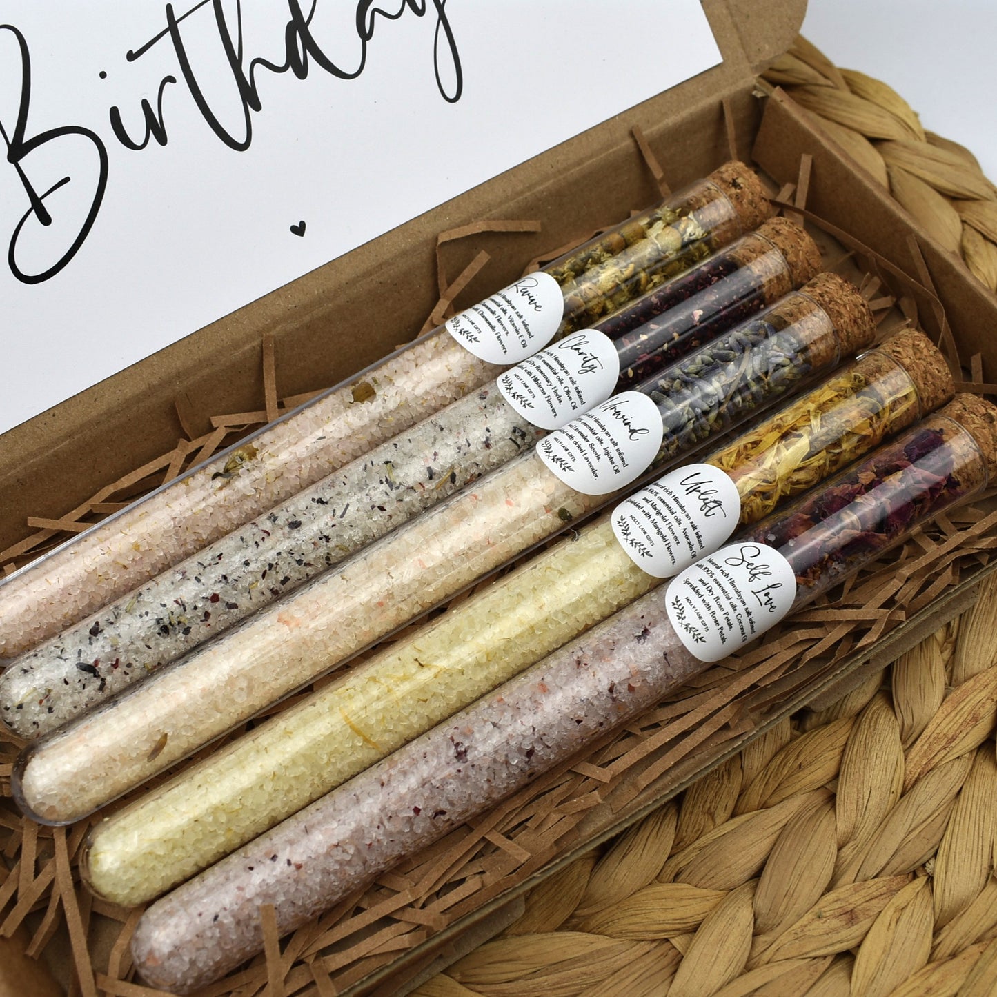 Happy Birthday Bath Salt Gift Set