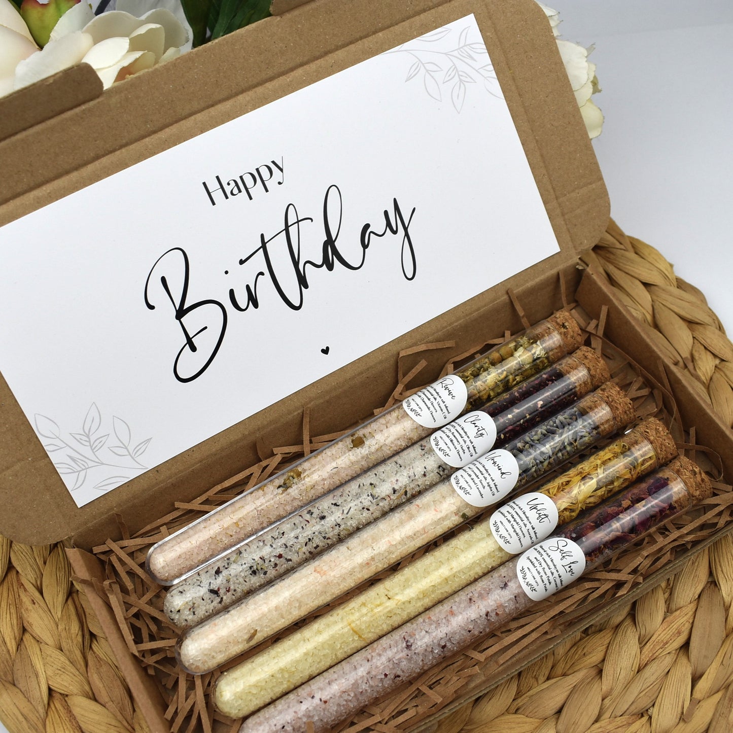 Happy Birthday Bath Salt Gift Set