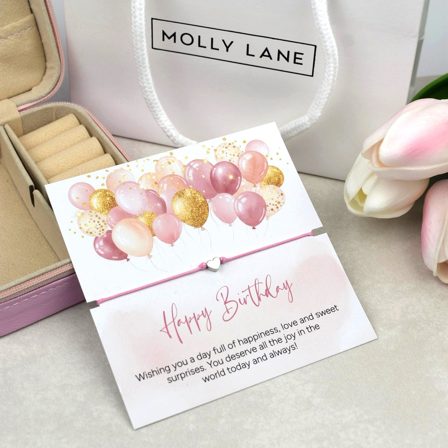 Happy Birthday Bracelet For Her | Thoughtful Birthday Gift