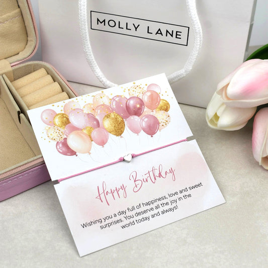 Happy Birthday Bracelet For Her | Thoughtful Birthday Gift