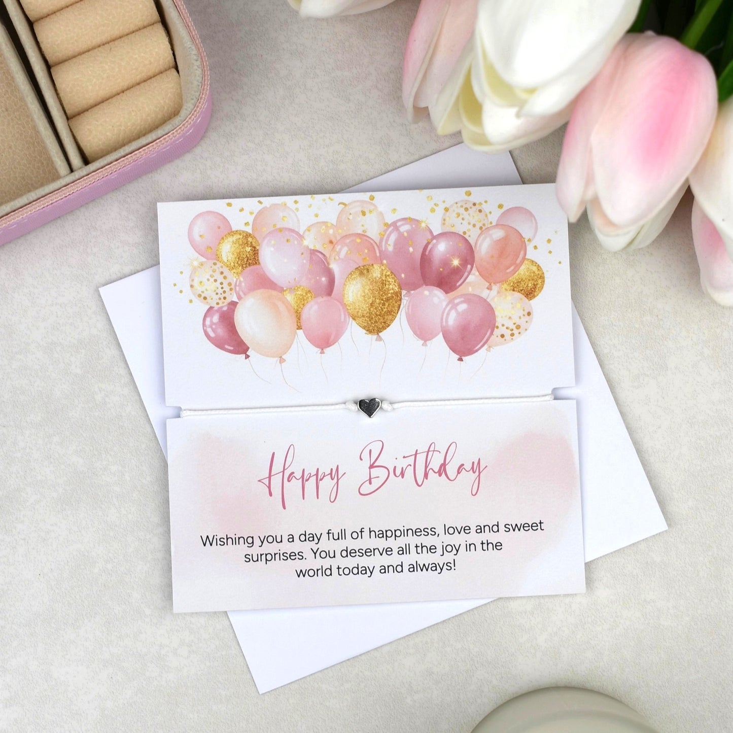 Happy Birthday Bracelet For Her | Thoughtful Birthday Gift
