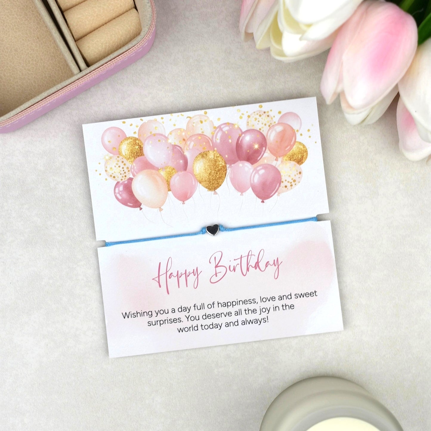 Happy Birthday Bracelet For Her | Thoughtful Birthday Gift