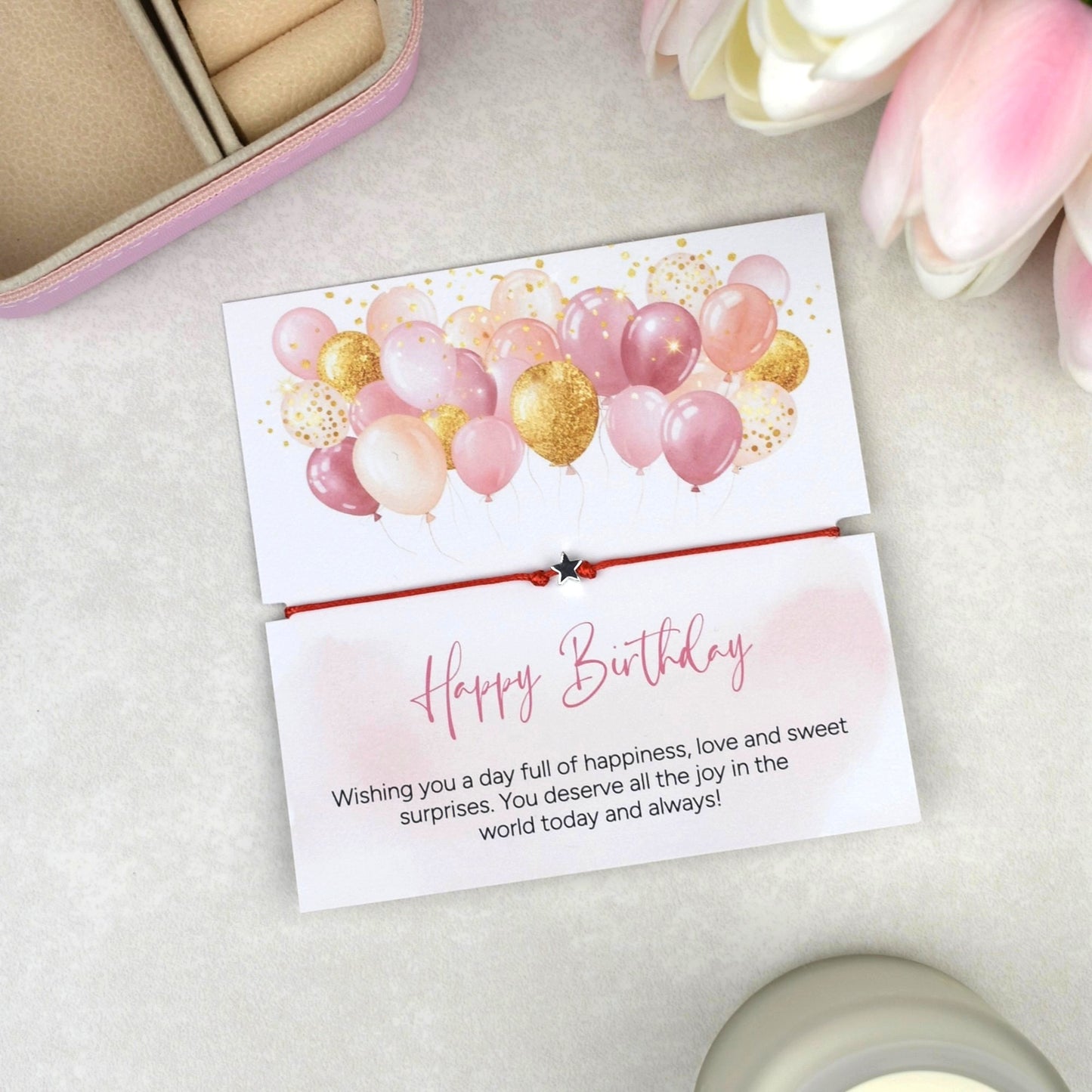 Happy Birthday Bracelet For Her | Thoughtful Birthday Gift