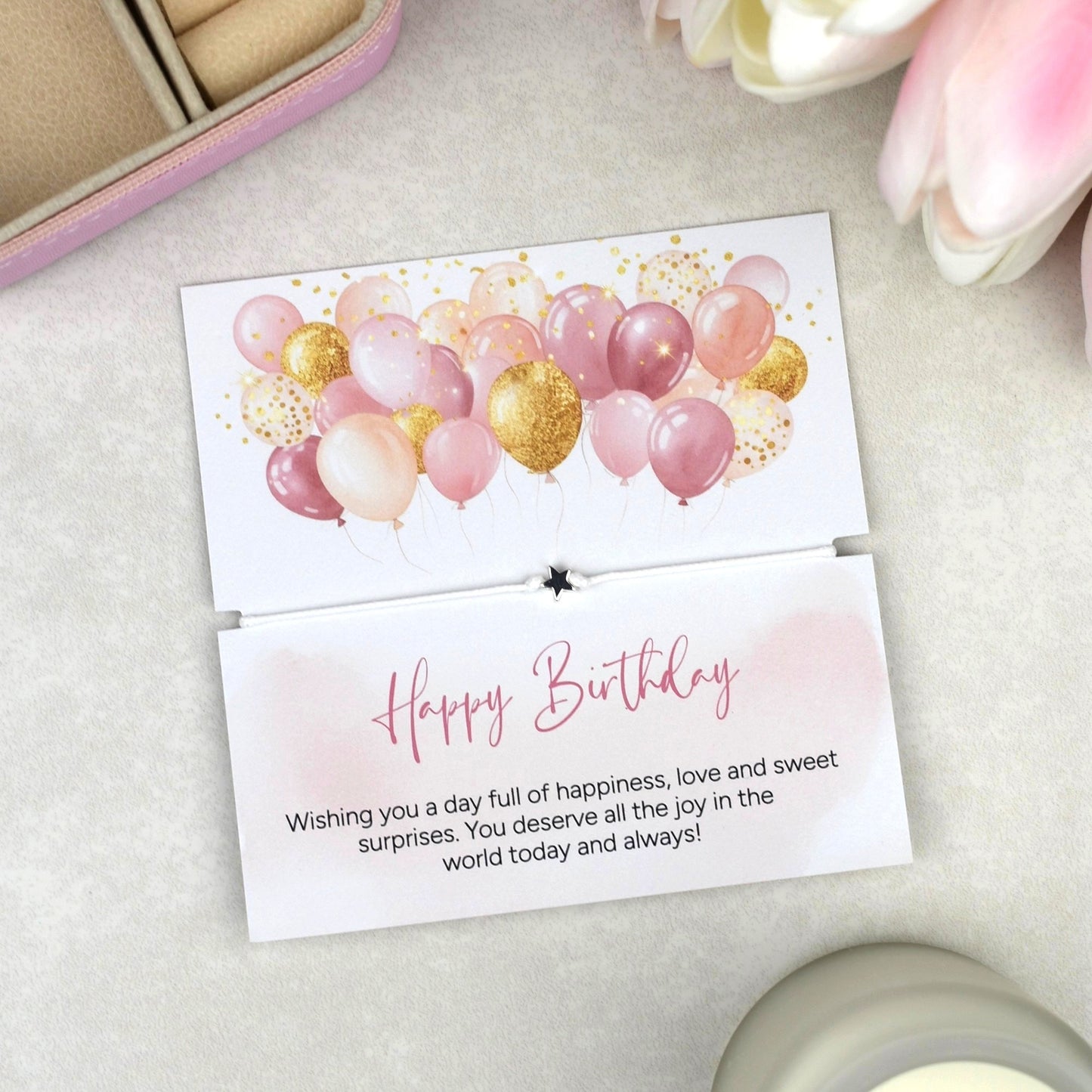 Happy Birthday Bracelet For Her | Thoughtful Birthday Gift