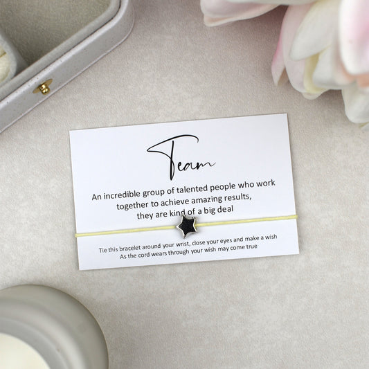 CLEARANCE - Team - Incredible Group Wish Bracelet