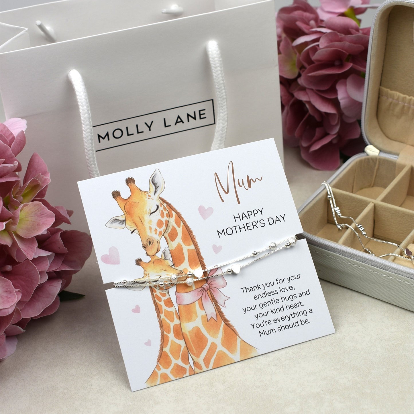 Mother’s Day Gift Heart Bracelet | Happy Mother’s Day Bracelet