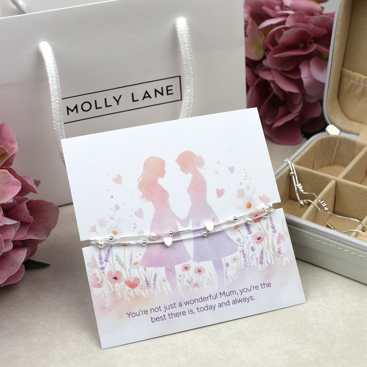 Heart Mum Bracelet | Birthday Gift for Mum | Mother’s Day Gift