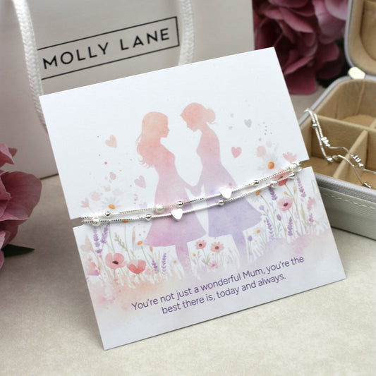 Heart Mum Bracelet | Birthday Gift for Mum | Mother’s Day Gift
