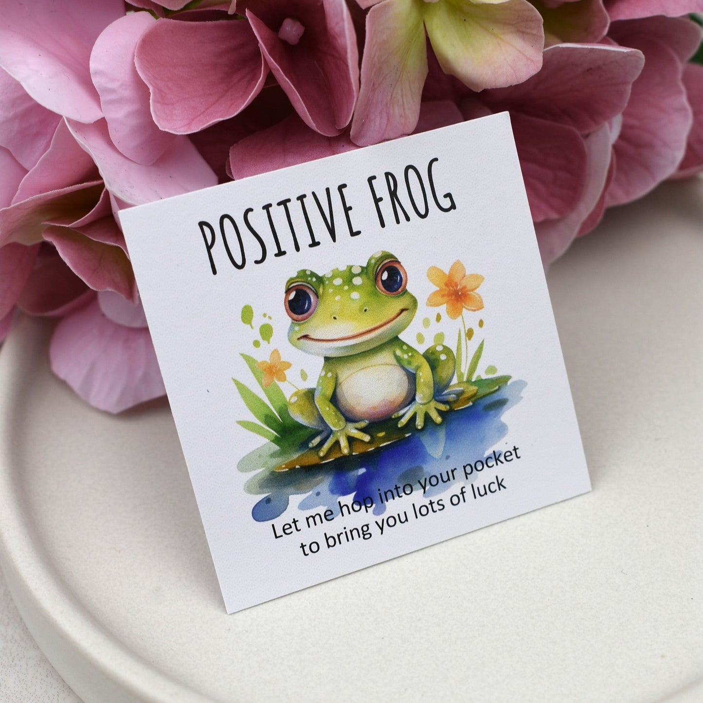 CLEARANCE - Positive Frog - Lots of Luck