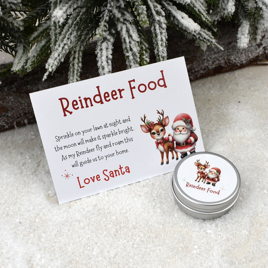 CLEARANCE - Reindeer Food - Tin (1)