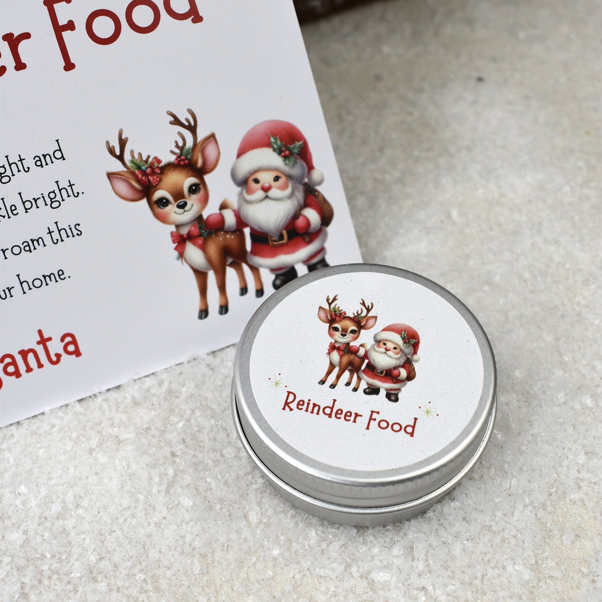CLEARANCE - Reindeer Food - Tin (1)