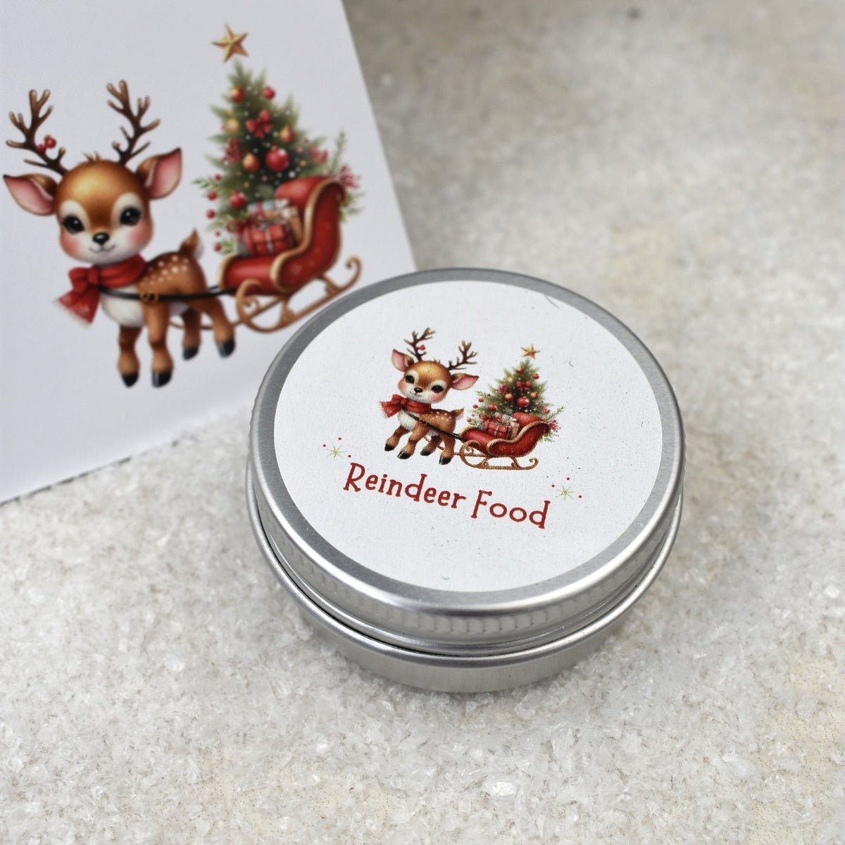 CLEARANCE - Reindeer Food - Tin (3)