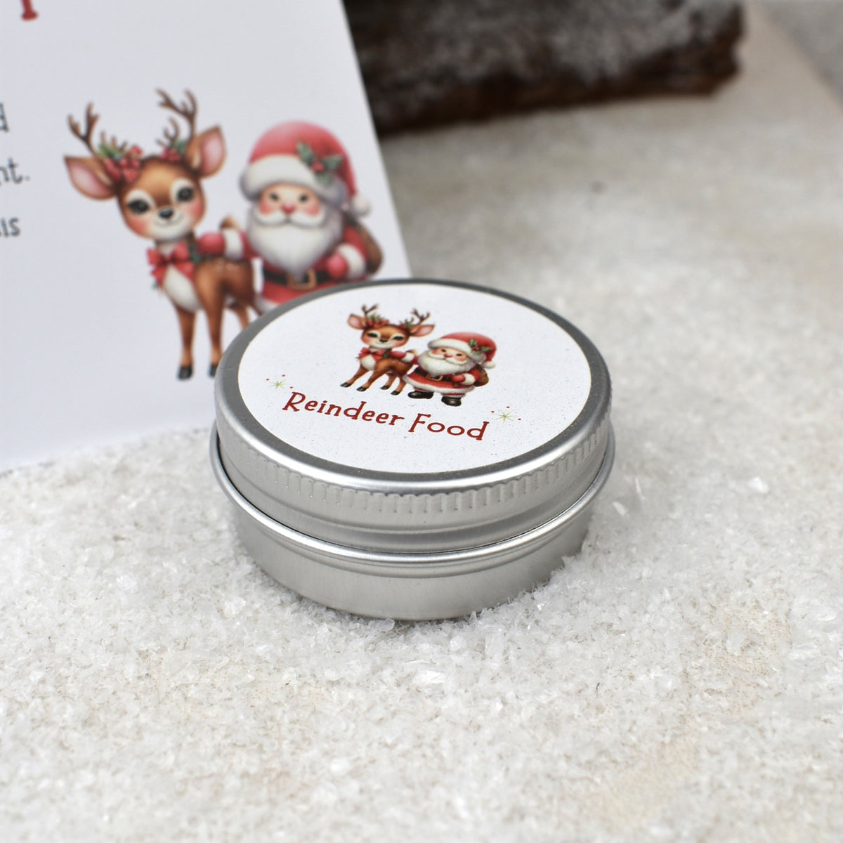 CLEARANCE - Reindeer Food - Tin (1)