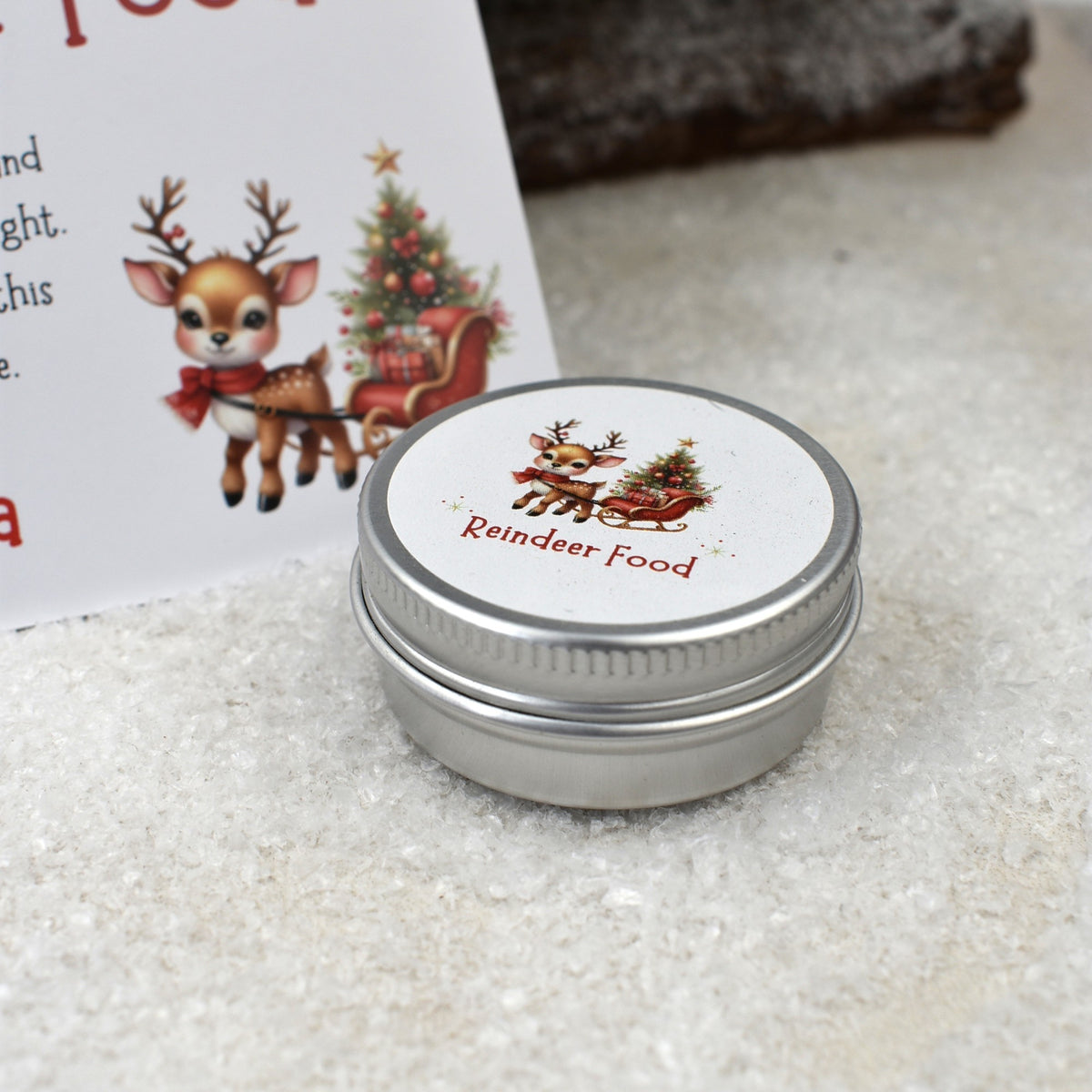 CLEARANCE - Reindeer Food - Tin (3)