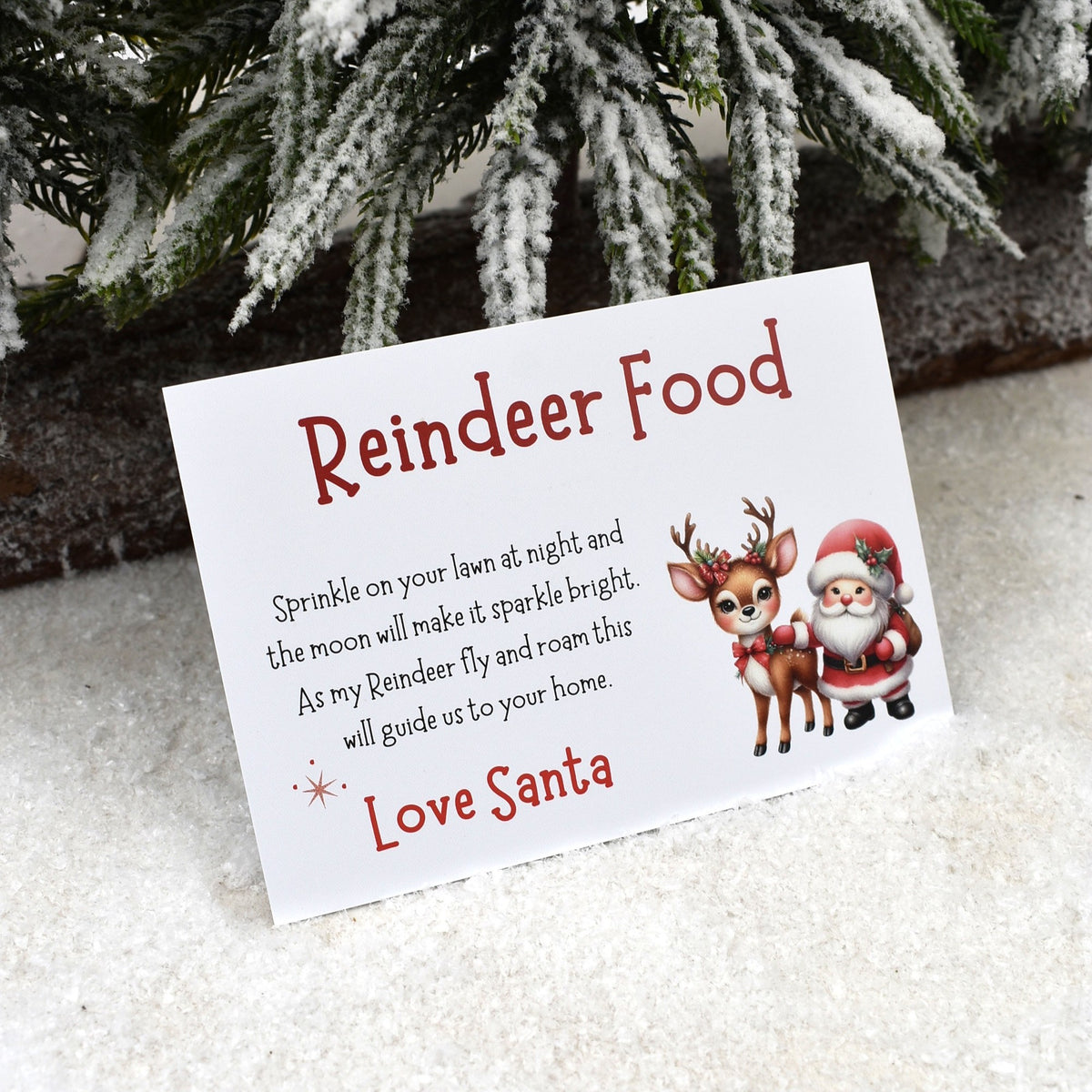 CLEARANCE - Reindeer Food - Tin (1)