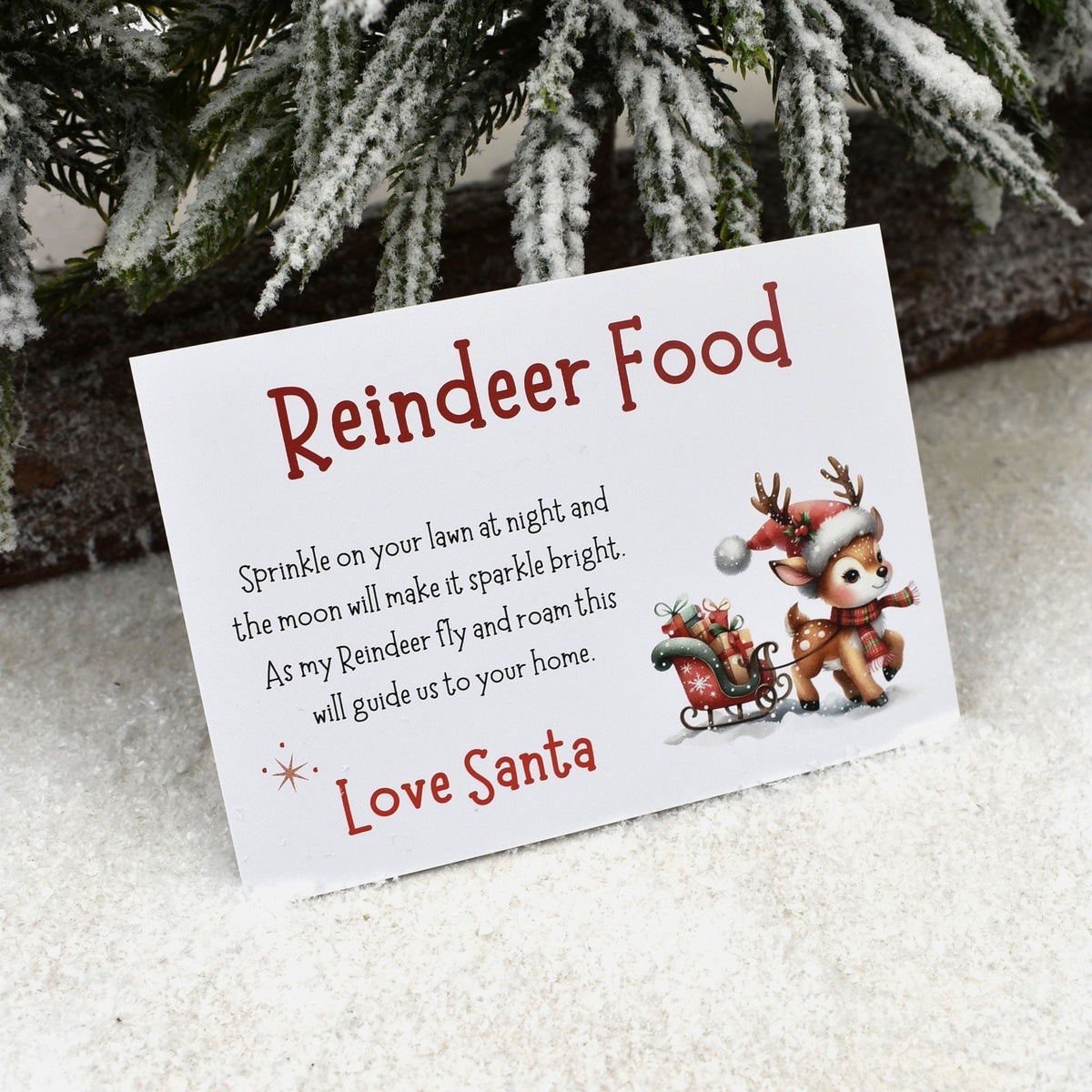 CLEARANCE - Reindeer Food - Tin (2)