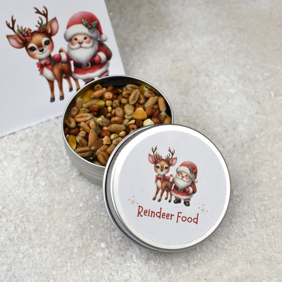 CLEARANCE - Reindeer Food - Tin (1)