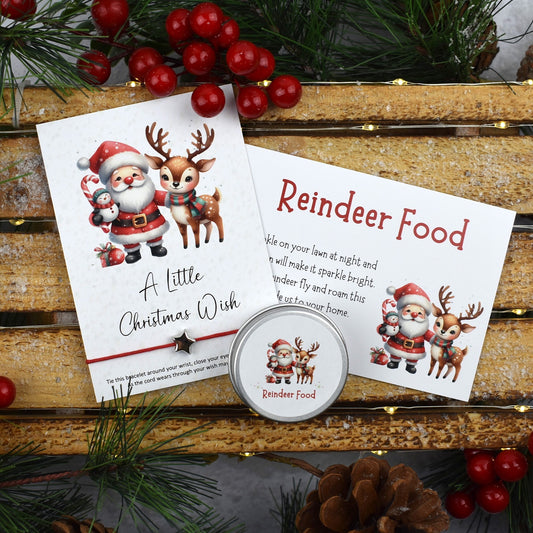 Reindeer Food and Wish Bracelet Set (1045-1)