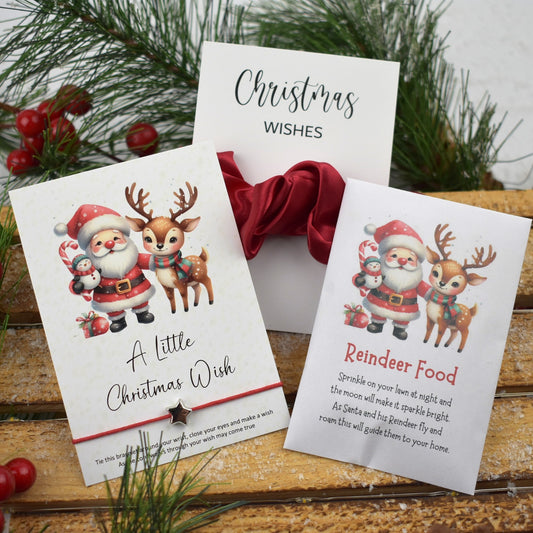 Reindeer Food, Scrunchie & Wish Bracelet (1045-2)
