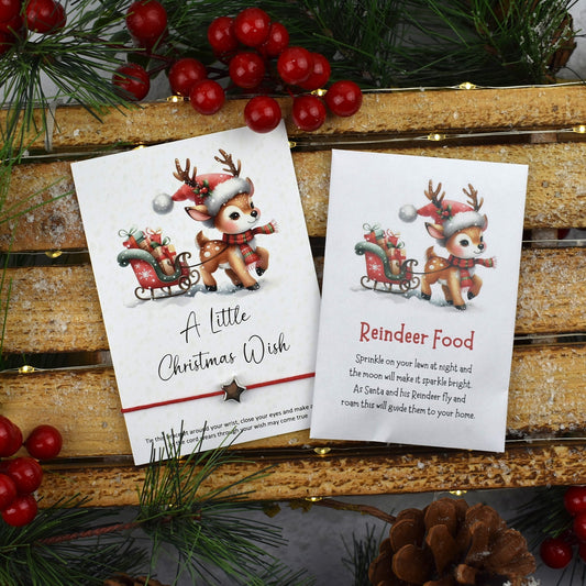 Reindeer Food & Wish Bracelet Set (1046-1)