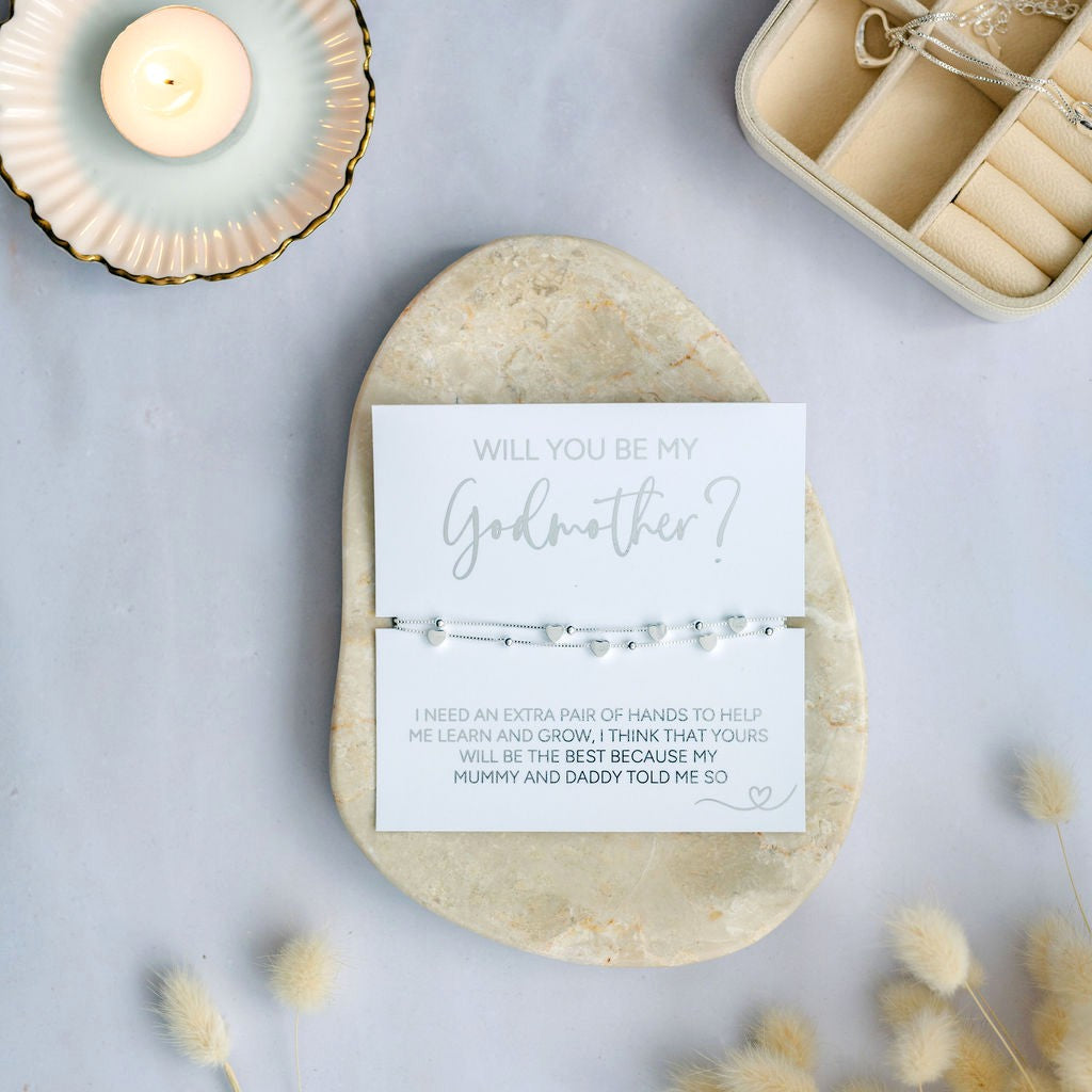 Will You Be My Godmother Bracelet – Because My MUMMY and DADDY