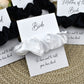 Black Wedding Hair Scrunchie